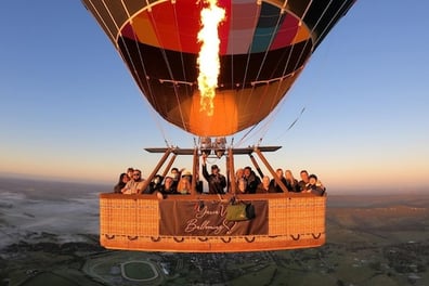 Yarra Valley Midweek Afternoon Balloon Flight