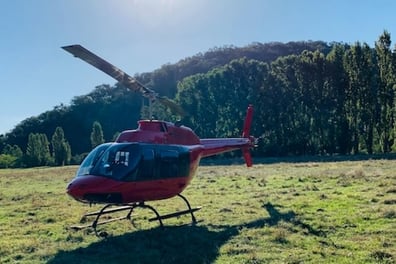 Yarra Valley Helicopter Tour to Balgownie Estate