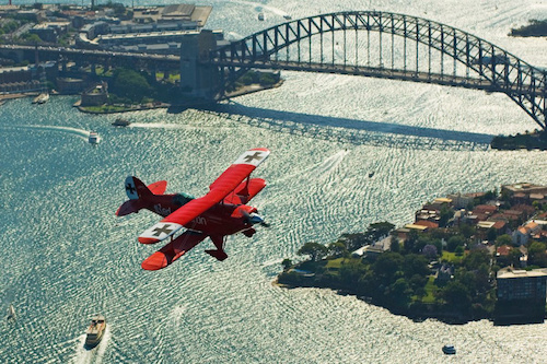 Scenic Sydney Harbour Aerobatic Joy Flight