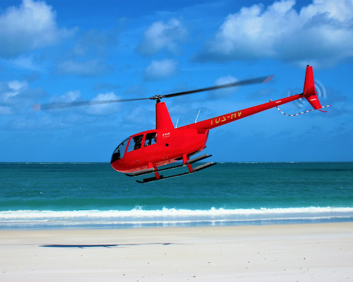 Cruise & Helicopter Flight Over Whitehaven Beach 