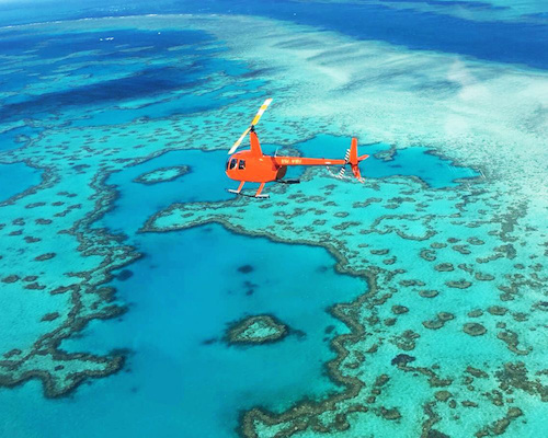 Ultimate Heli Tour of the Whitsundays with Beach Landing