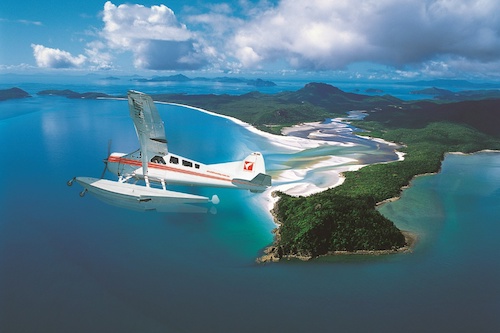 Panoramic Seaplane Flight with Whitehaven Beach Landing
