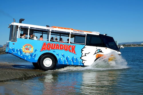 Aquaduck Amphibious Adventure on the Sunshine Coast