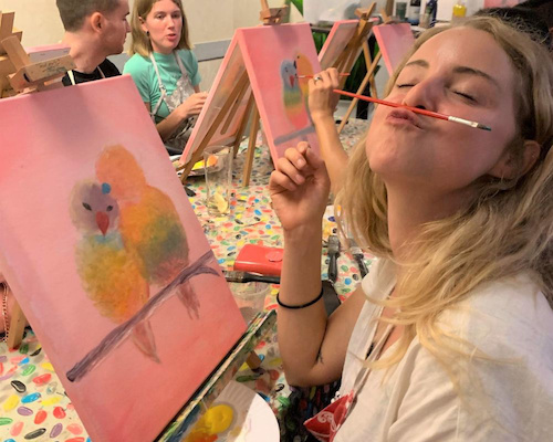 Paint & Sip on a Saturday Afternoon at Gumdale Tavern