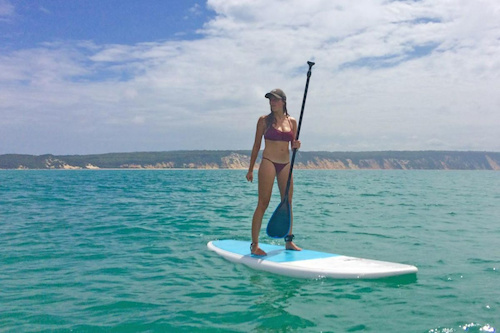 Explore Double Island Point by SUP and 4WD