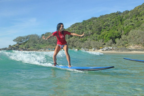Surf or Play Adventure Noosa at Stunning Double Island 