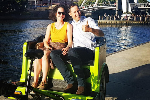 Ultimate Guided Tour of Brisbane by Pedicab