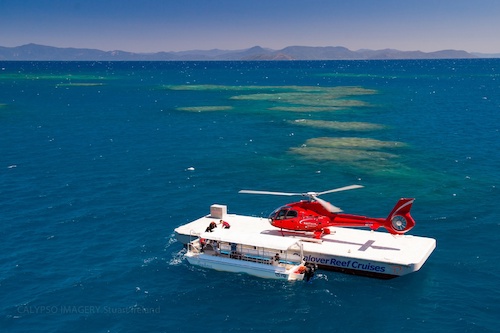 Day Tour at Moore Reef with Return Helicopter Flight from Cairns