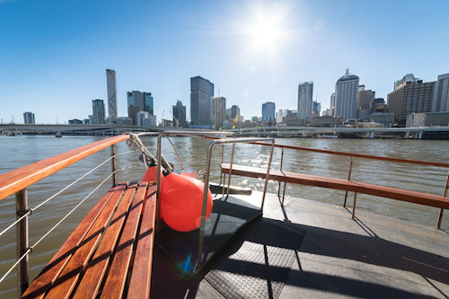 1.5 hour Brisbane River cruise from Newstead