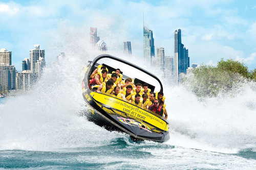 Best of Both Worlds - Jet Boating & Heli Ride Adventure in Gold Coast