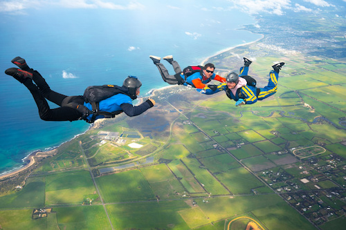 12,000-ft Tandem Skydive above Great Ocean Road