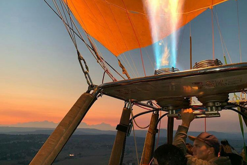 Ultra Luxurious, Private Hot Air Balloon Charter in the Gold Coast