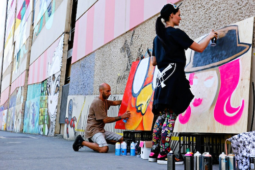 Private Street Art Workshop for either Spray-paint or Stencil 