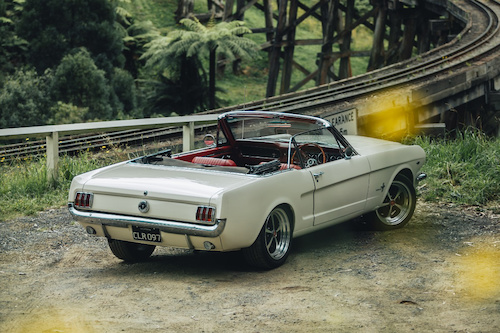 1965 White Mustang Convertible - Weekday Hire