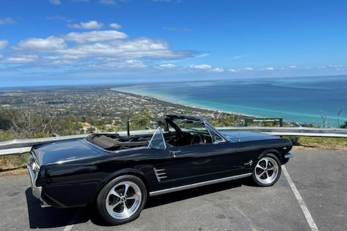 1966 Black Mustang Convertible - Weekday Hire