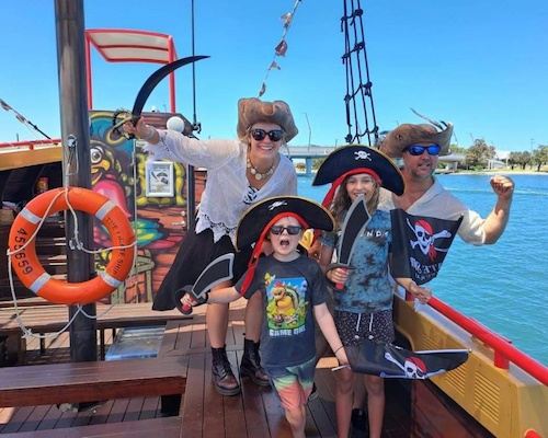 Pirate Ship Cruise in Mandurah with Fish and Chips Lunch