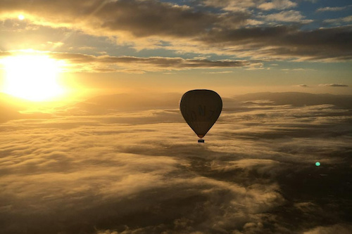 Weekend Hot Air Balloon Flight over the Yarra Valley