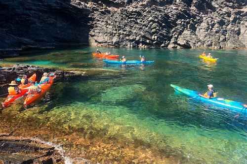 Sea Kayaking Tour in Rapid Bay