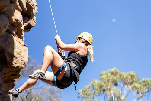 Guided Rock Climbing and Abseiling Tour at Morialta