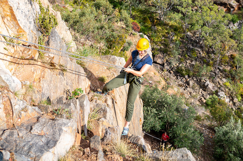Rock Climbing & Abseiling Tour at Onkaparinga