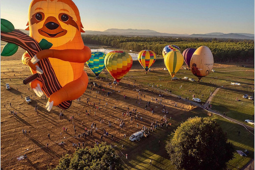 Exclusive Group Balloon Flight over Mansfield