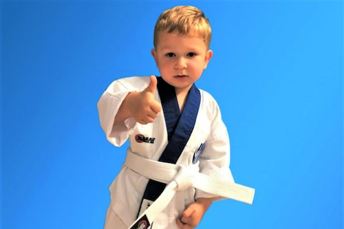 Child Taekwondo Lesson