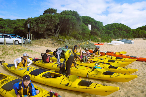 Sea Kayaking at Phillip Island