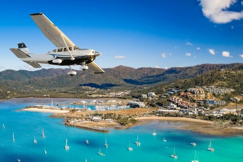 Whitsunday Scenic Flight & Day Cruise Package