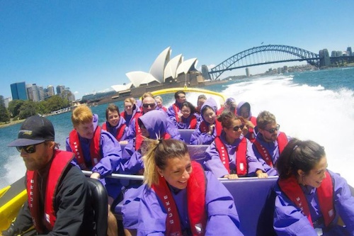 Jet Boat Adventure on Sydney Harbour