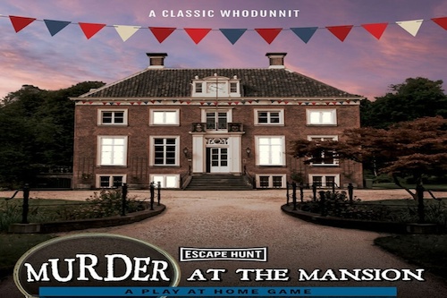 Murder at the Mansion - Escape Game Play at Home Hunt