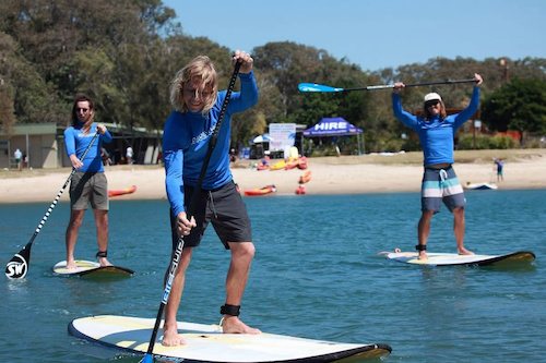Stand Up Paddle Lessons at  Anglesea