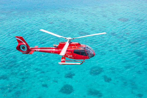 45 Min Helicopter Flight Over the Reef & Rainforest from Cairns