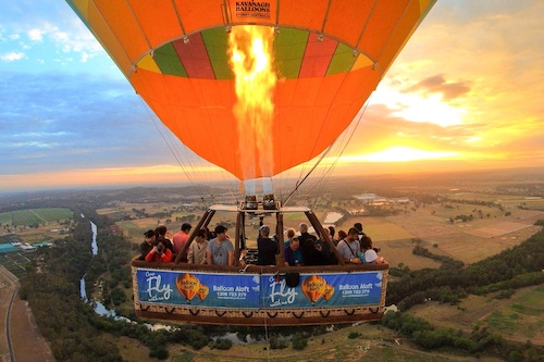 Hot Air Ballooning above Camden Valley (Weekday)