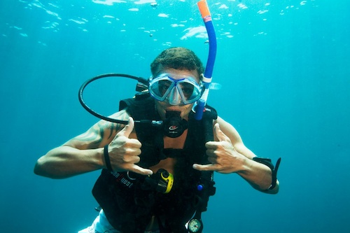 Scuba Diving and Island Tour Experience