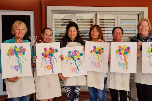 Creative Painting Party for 4 to 8 People