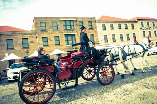 Iconic Carriage Ride at Hobart Waterfront