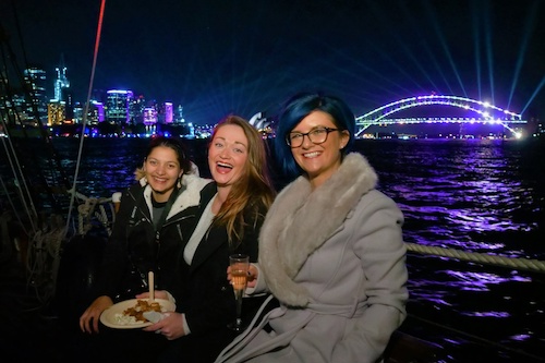 Sydney Harbour Tall Ship Sunset Cruise with Wine and Canapes