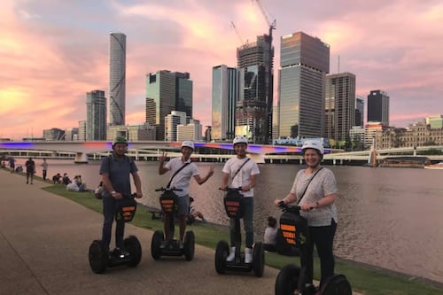 1 Hour 30  Minute Segway Brisbane Afternoon or Sunset Tour