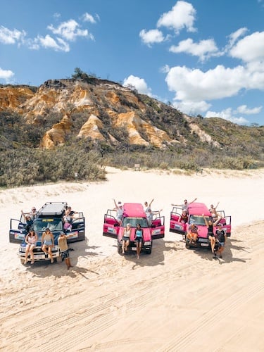 K'gari/Fraser Island 3-day PINK 4WD Tag-Along Tour 