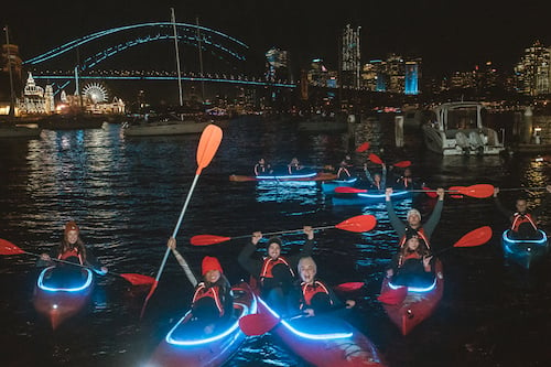 City Lights Night Paddle of Sydney Harbour