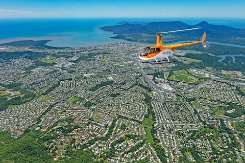 30 minute Beyond the Range Scenic Helicopter Cairns Flight
