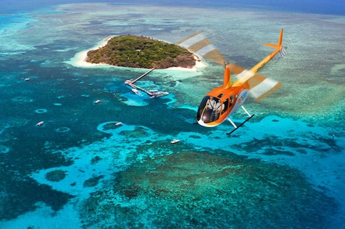 30 minute Inner Reef Explorer Scenic Helicopter Ride