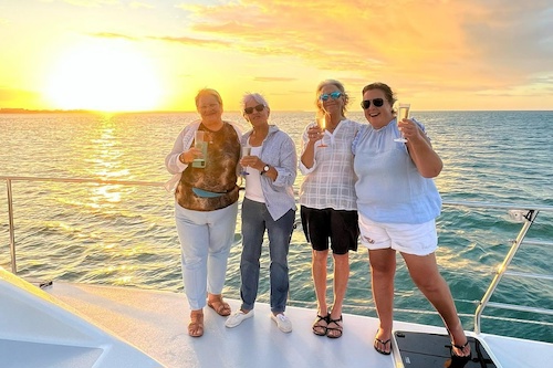 Fraser Island Sunset Sail with Champagne