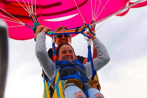 Parasailing in Surfers Paradise