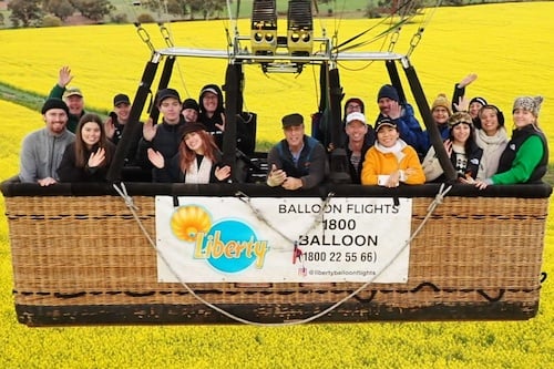 Hot Air Balloon Flight with return City Transfers  in Perth, Avon Valley