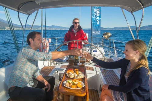 Full Day Skippered Yacht Charter at Derwent River