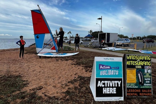 Kitesurf and Windsurf Rental at Sandgate Beach