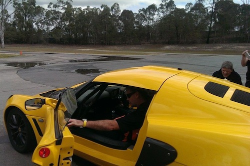 Three Hot Laps in a Lotus Exige Sports Car at Norwell