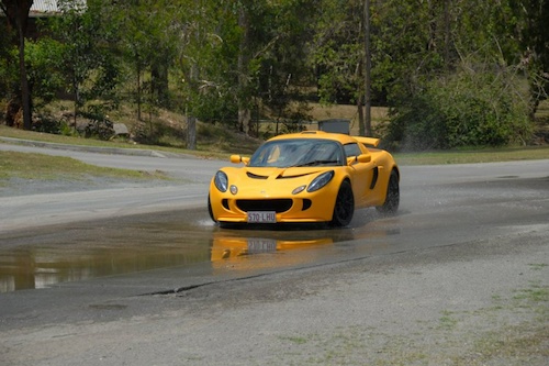 Three Hot Laps in a Lotus Exige Sports Car at Queensland Raceway