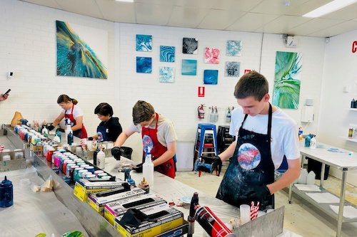   Resin Art Workshop for Teens